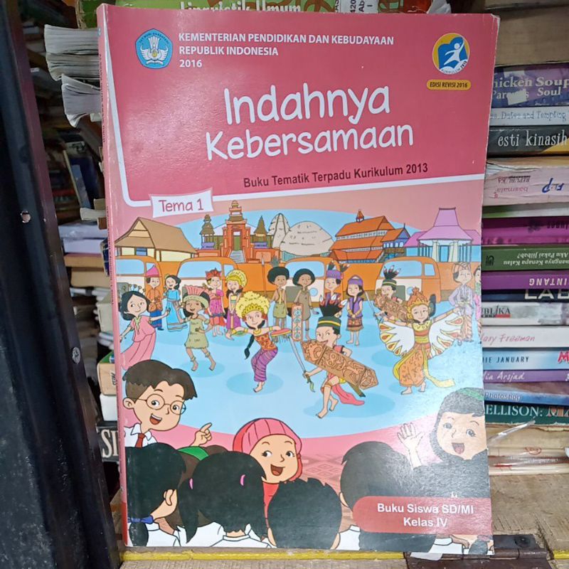 Jual Buku Tematik Terpadu Kurikulum 2013 Indahnya Kebersamaan Kelas IV