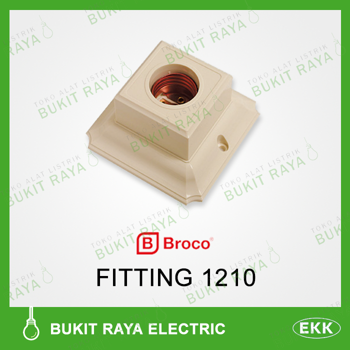 Jual Broco 1210 Fitting Plafon Besar Ceiling Lamp Holder Shopee Indonesia