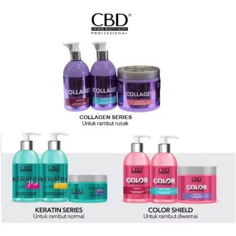 Jual CBD Profesional Keratin Pro Series Color Shield Series