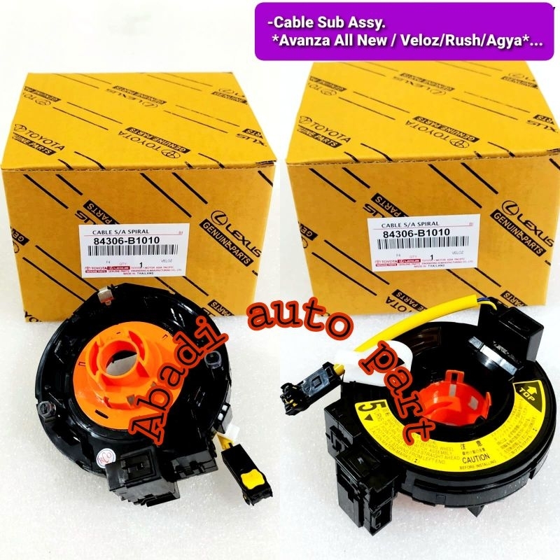 Jual Kabel Spiral Air Bag Klakson Toyota All New Avanza Veloz Rush Agya