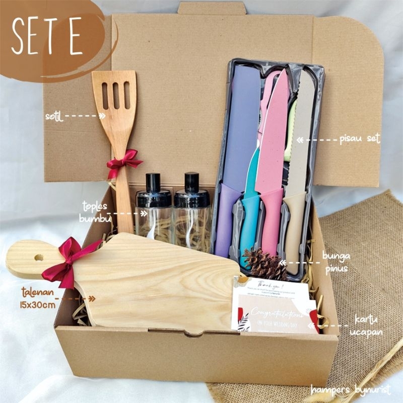 Jual COOKING SET SERIES HAMPERS PERNIKAHAN KADO NIKAHAN KADO ALAT