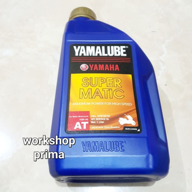 Jual Oli Mesin Yamalube Super Matic Metik At W Ml Lt Full