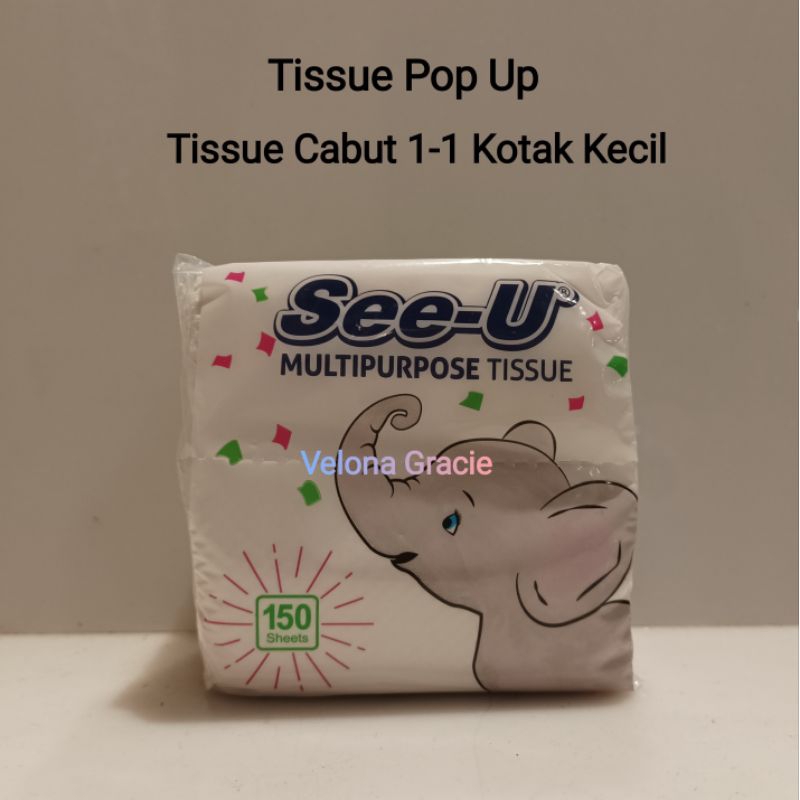 Jual Tisu Pop Up See U Tisue Kotak Cabut Tissue Meja Shopee Indonesia