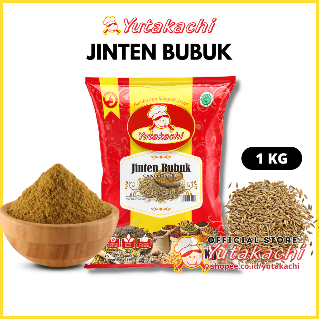 Jual Jinten Bubuk Kg Yutakachi Cumin Seed Powder Bumbu Rempah