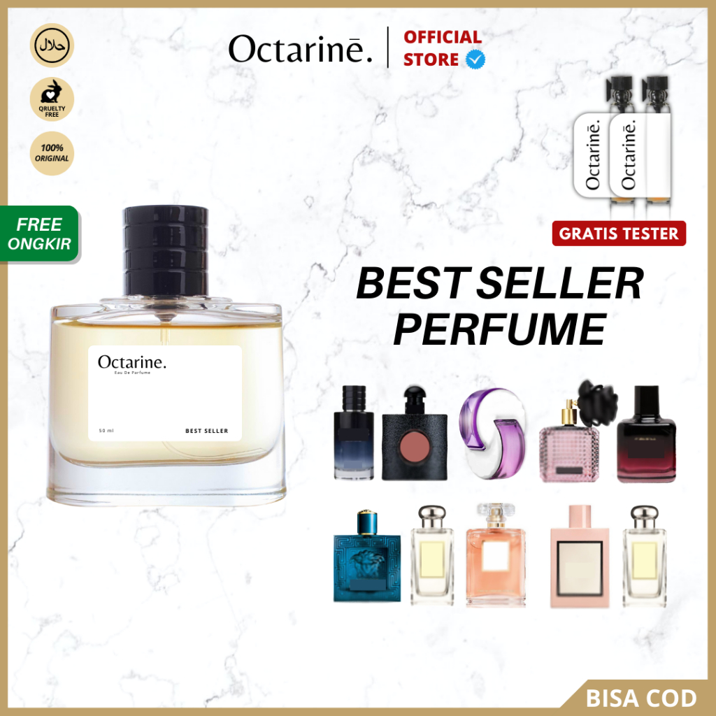 Jual Octarine Parfum Wanita BEST SELLER Tahan Lama Aroma Lembut Fresh