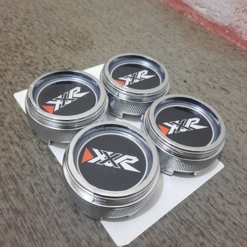 Jual Dop Roda Tutup Velg Racing Tabung Chrome Silinder Kecil MOTIF XXR