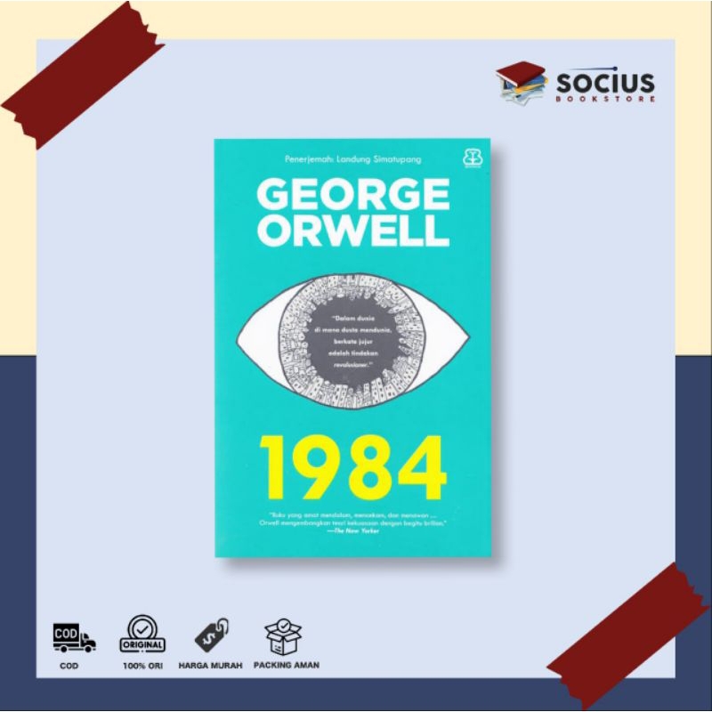 Jual BUKU GEORGE ORWELL 1984 Shopee Indonesia