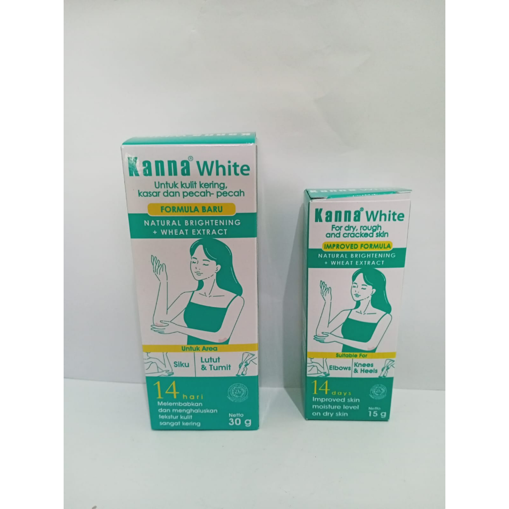 Jual Kanna White Cream Kaki Pecah Penghalus Tumit Kasar Solusi