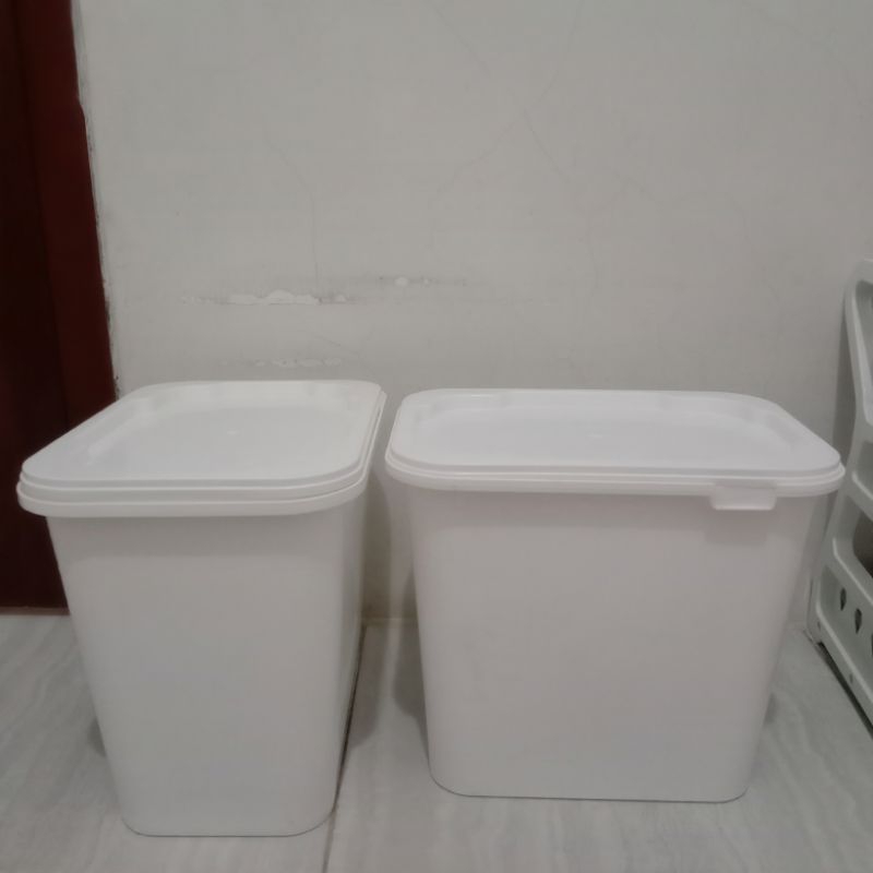 Jual Kontainer Box Bekas Eskrim Tebal Putih Kapasitas L Bagus Shopee