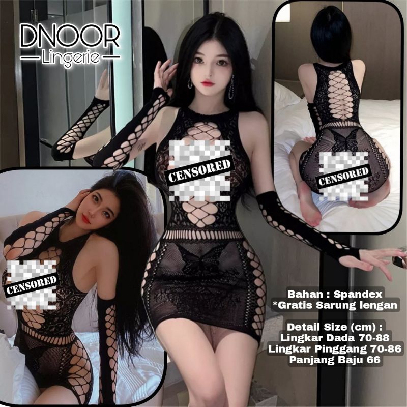 Jual Lingerie Wanita Bodysuits Stocking Jaring Sexy M L Xl Baju