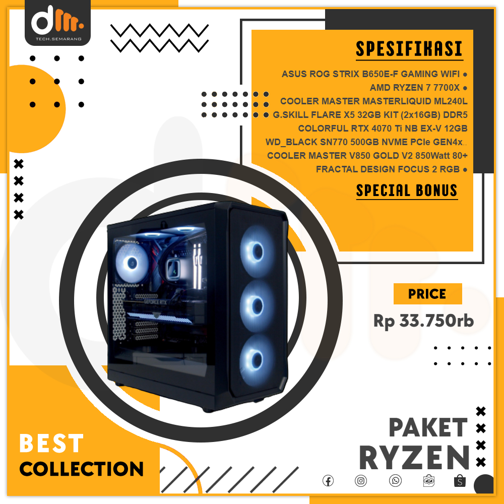 Jual Pc Asus Rog Gaming Rendering Ryzen X Ram Gb Ddr Rtx