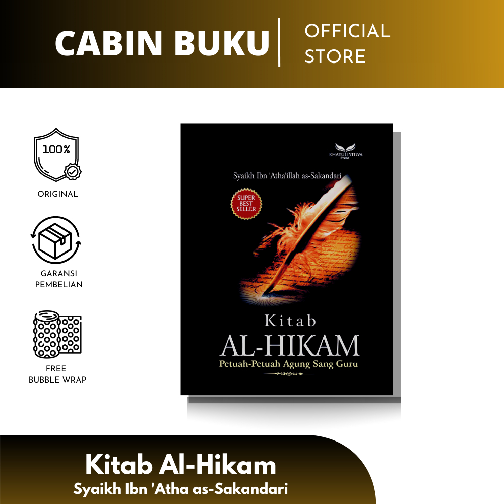 Jual Buku Kitab Al Hikam Syaikh Ibn Athaillah As Sakandari Shopee