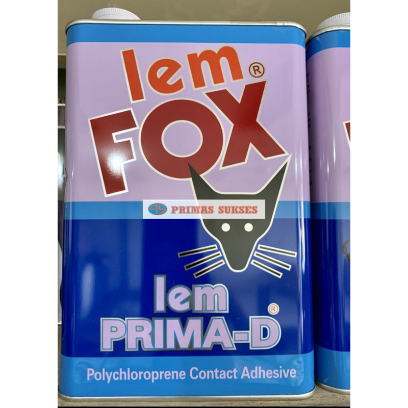 Jual Lem Kuning HPL Triplek FOX Prima D Galon 2 5 KG Shopee Indonesia