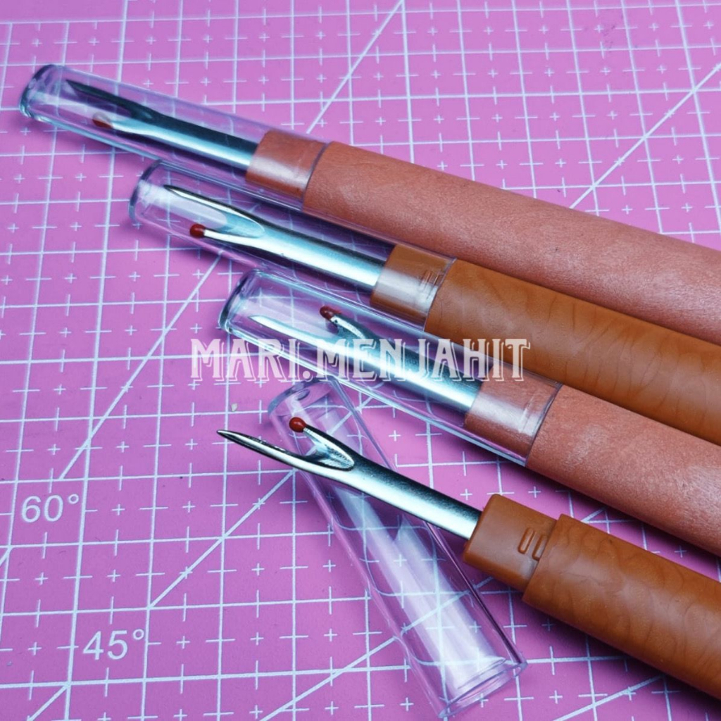 Jual Seam Ripper Pendedel Sontekan Benang Besar Kayu Warna Warni