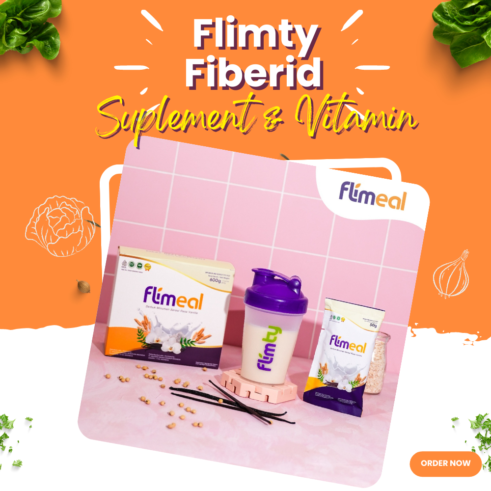 Jual Flimty Flimeal Meal Replacement Rasa Vanilla By Flimty Original