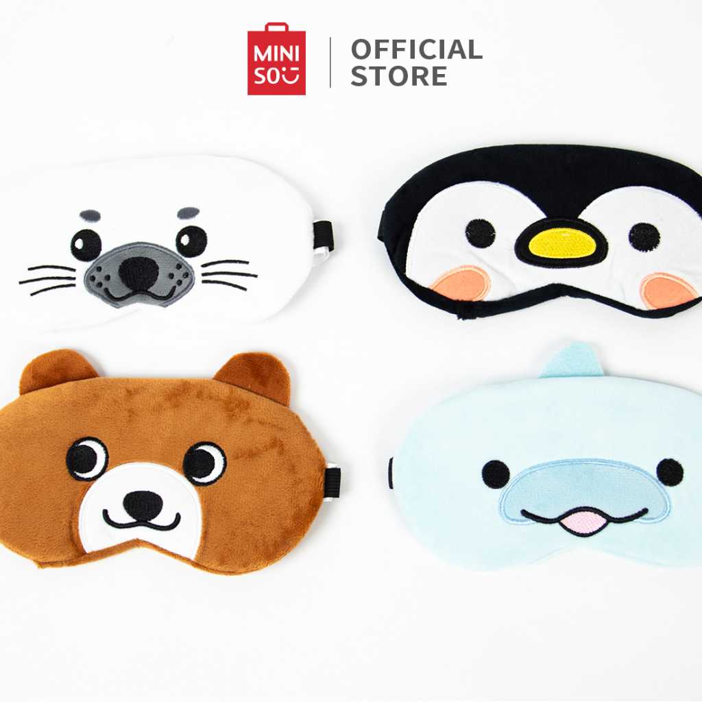 Jual Miniso Official Sleep Mask Unisex Patch Masker Mata Telinga Kucing