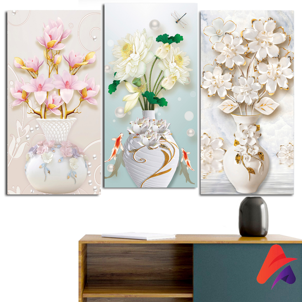 Jual Hiasan Dinding Aesthetic Bunga Konsep X Cm Wall Decor