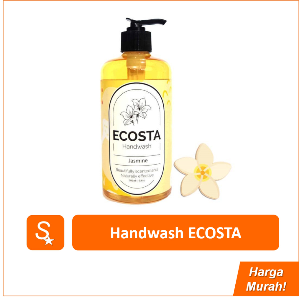 Jual Sabun Sultan Cuci Tangan Ecosta Jasmin Ml Handsoap Handwash