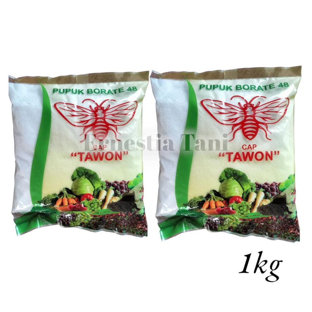 Jual PUPUK BORATE 48 CAP TAWON 1 KG Untuk Segala Jenis Tanaman Shopee