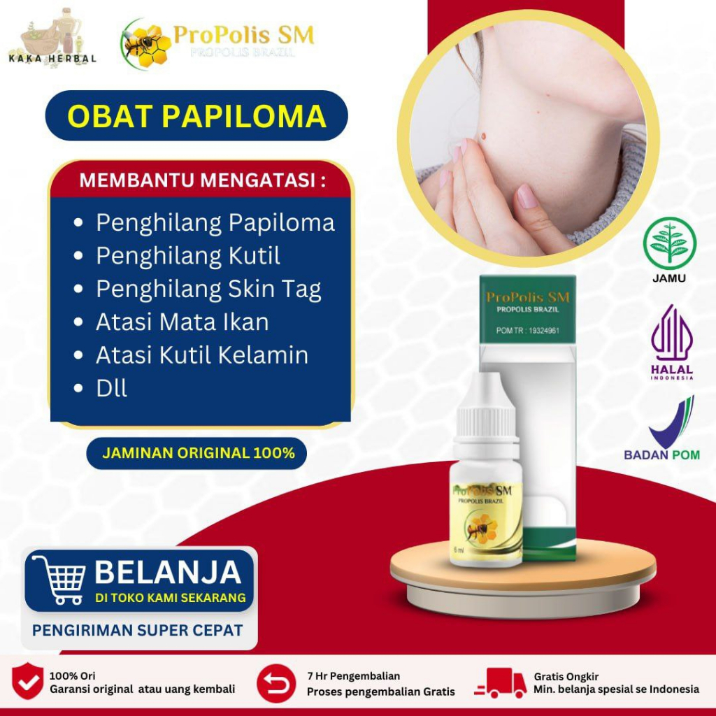 Jual Obat Penghilang Kutil Di Leher Papiloma Skin Tag Daging Tumbuh