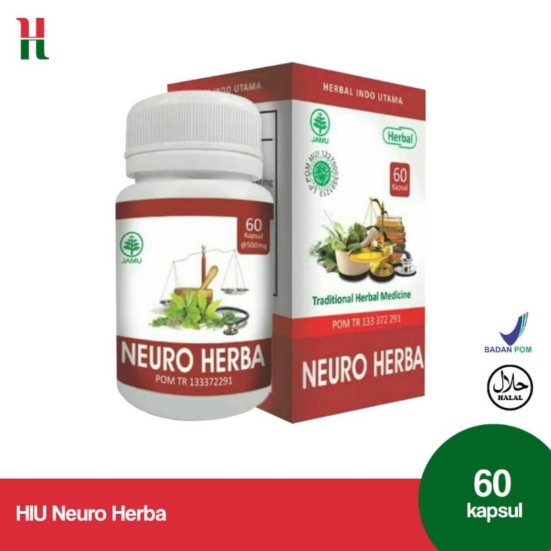 Jual Neuro Herba HIU Herbal Indo Utama Shopee Indonesia