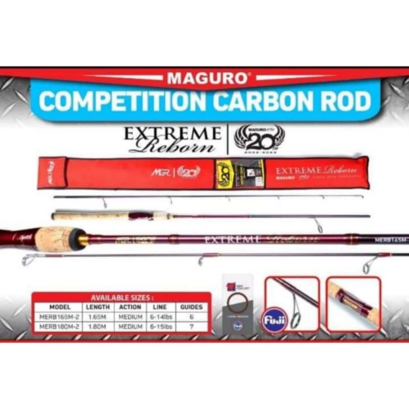 Jual Joran Spinning Maguro Extreme Reborn Pilih Ukuran