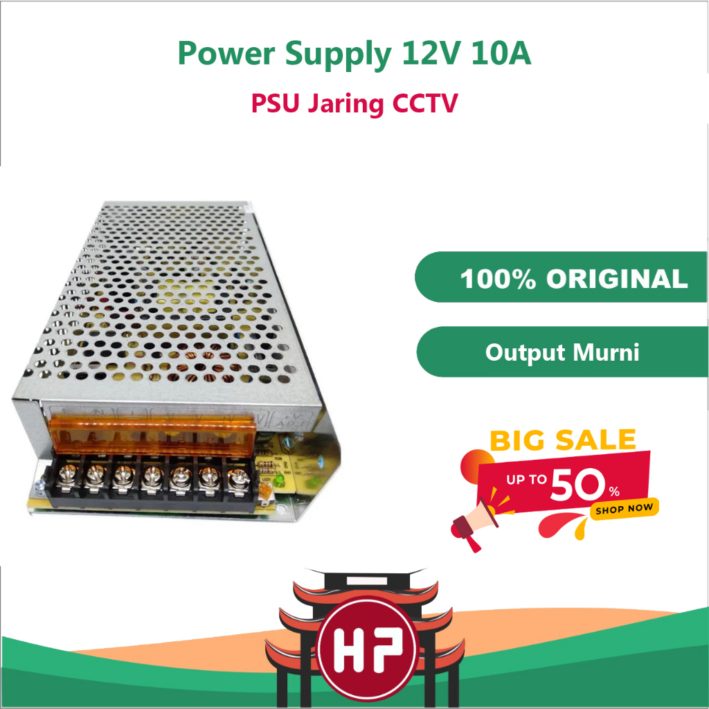 Jual Power Supply Jaring V A Cctv Merk Mata Asli Original