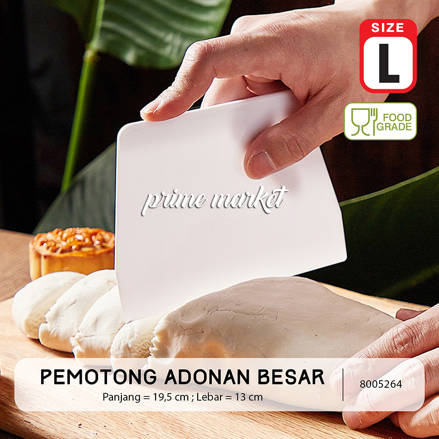 Jual Pemotong Adonan Roti Jumbo Pisau Adonan Kue Dough Scrapper