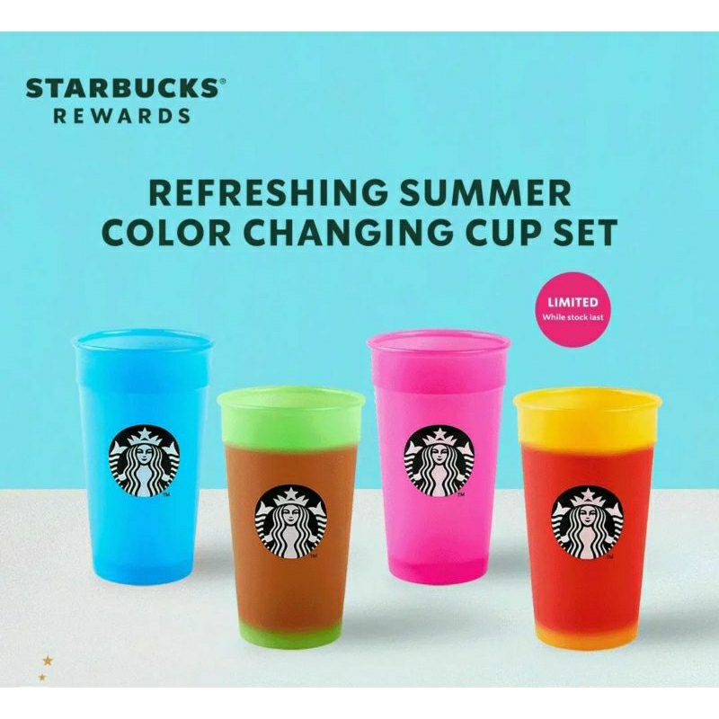 Jual Starbucks Color Changing Cold Cups CGV X BT21 Official Limited