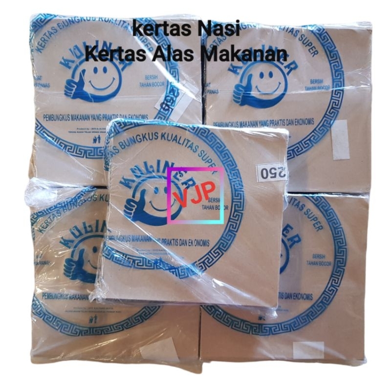 Jual Kertas Nasi Coklat Kertas Nasi Alas Kotak Isi Shopee Indonesia