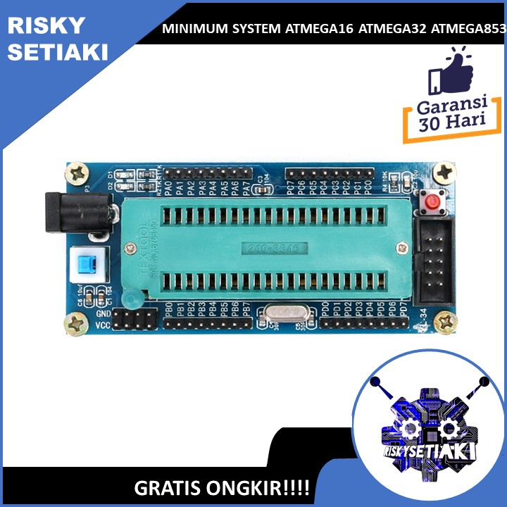 Jual Minimum System Atmega Atmega Atmega Avr Minsys Sistem