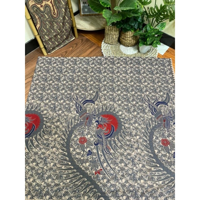 Jual Kain Batik Solo Merak Kembang Kecer Shopee Indonesia