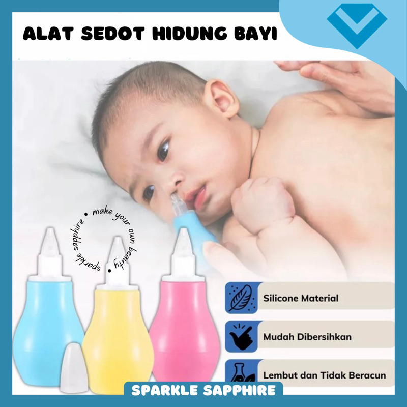 Jual ALAT SEDOT INGUS BAYI Nose Cleaner Nasal Aspirator Pipet Penyedot