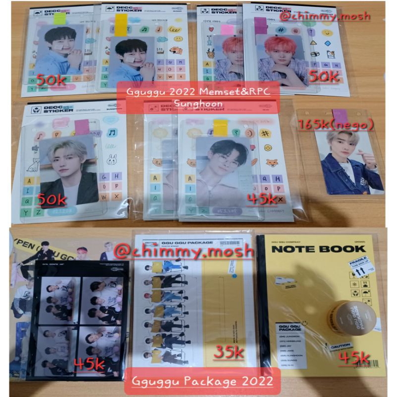 Jual READY STOCK GGUGGU PACKAGE 2022 ENHYPEN JUNGWON HEESEUNG JAKE