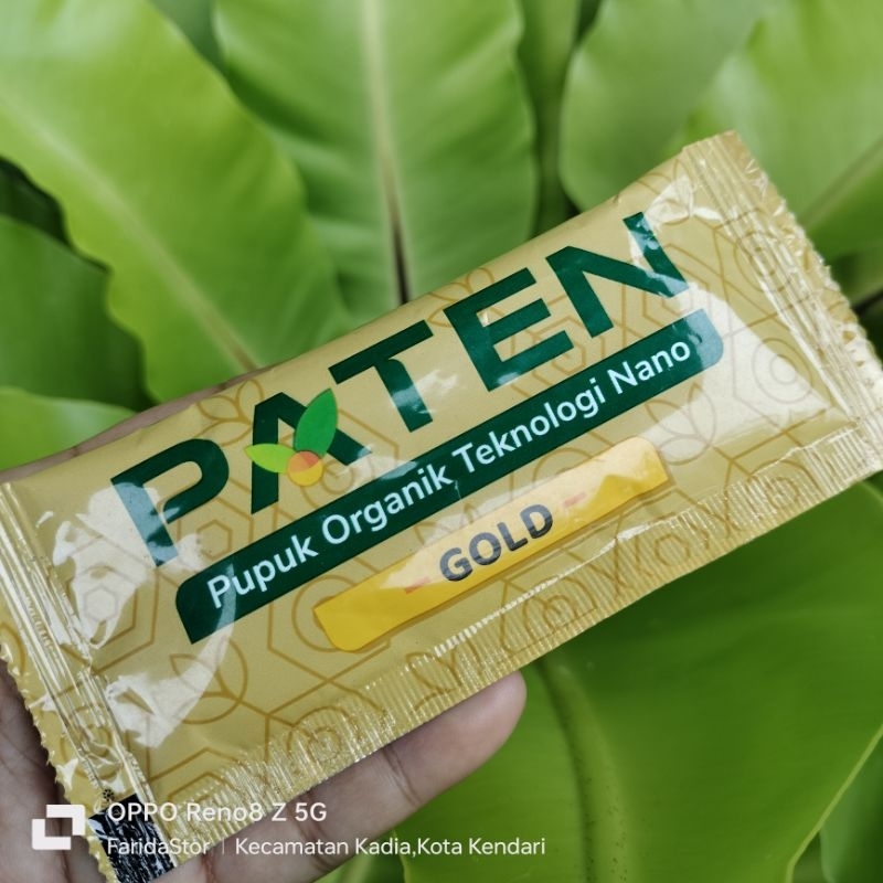 Jual PUPUK PATEN GOLD Pupuk Organik Teknologi Nano Per Box Shopee