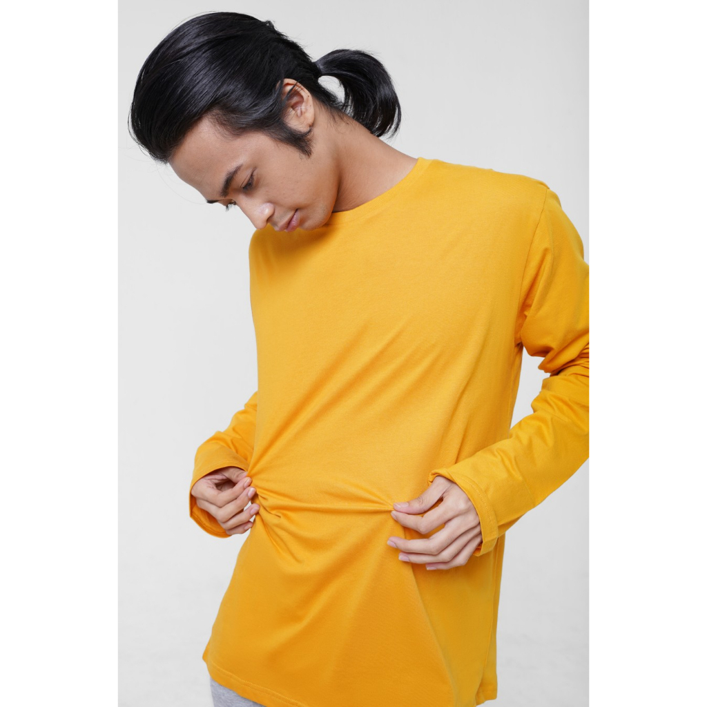 Jual Koze Long Sleeve Premium Comfort T Shirt Kaos Polos Lengan