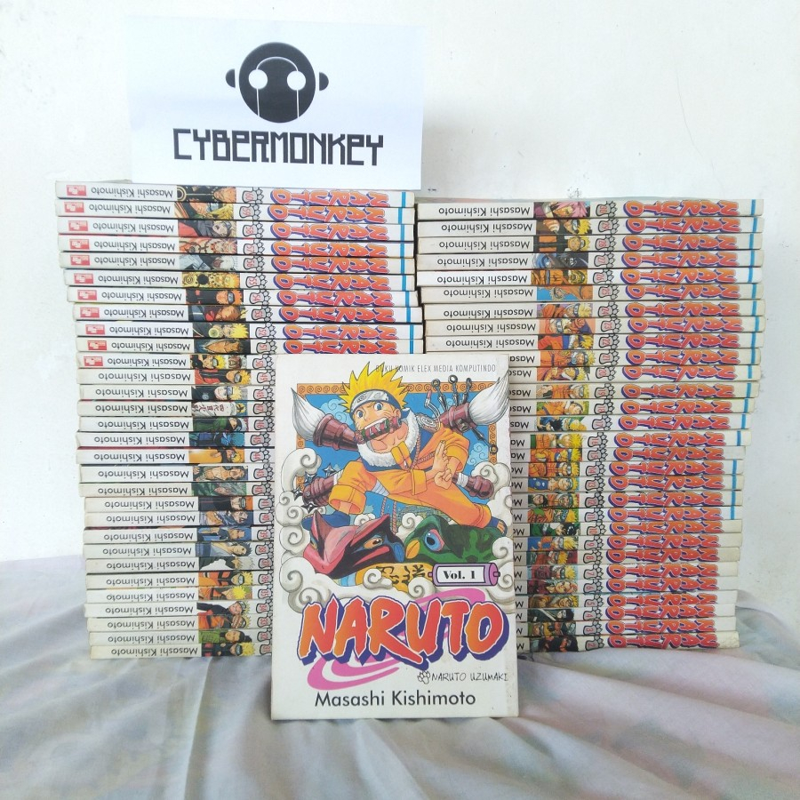 Jual Komik Naruto 1 60 Jual Set Shopee Indonesia