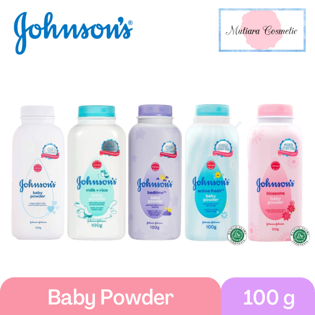 Jual Johnsons Baby Powder 100g Shopee Indonesia