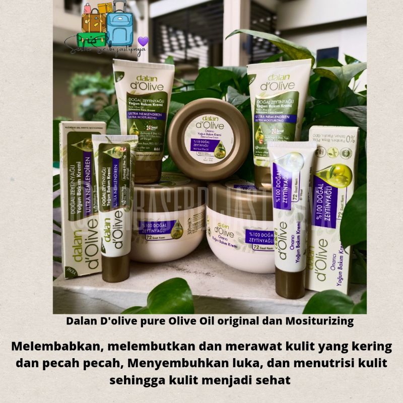 Jual Ready STOCK DALAN D Olive Intensive Care Cream 20ml 50ml 150ml