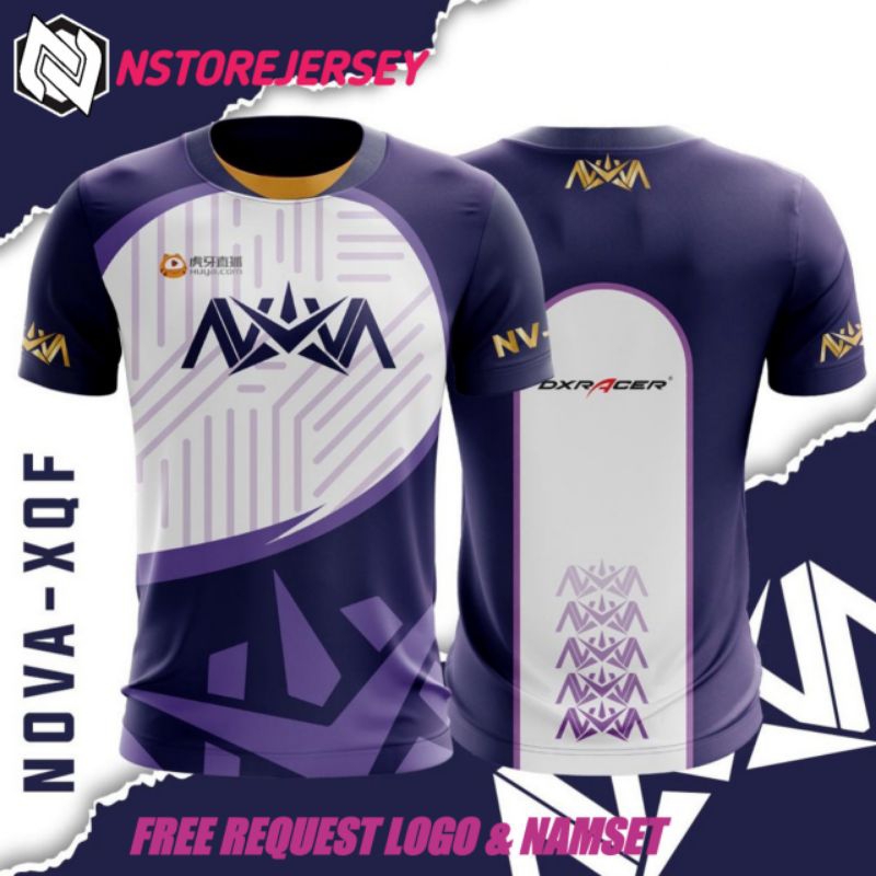 Jual JERSEY GAMING NOVA ESPORT NEW 2023 FULL PRINTING Shopee Indonesia