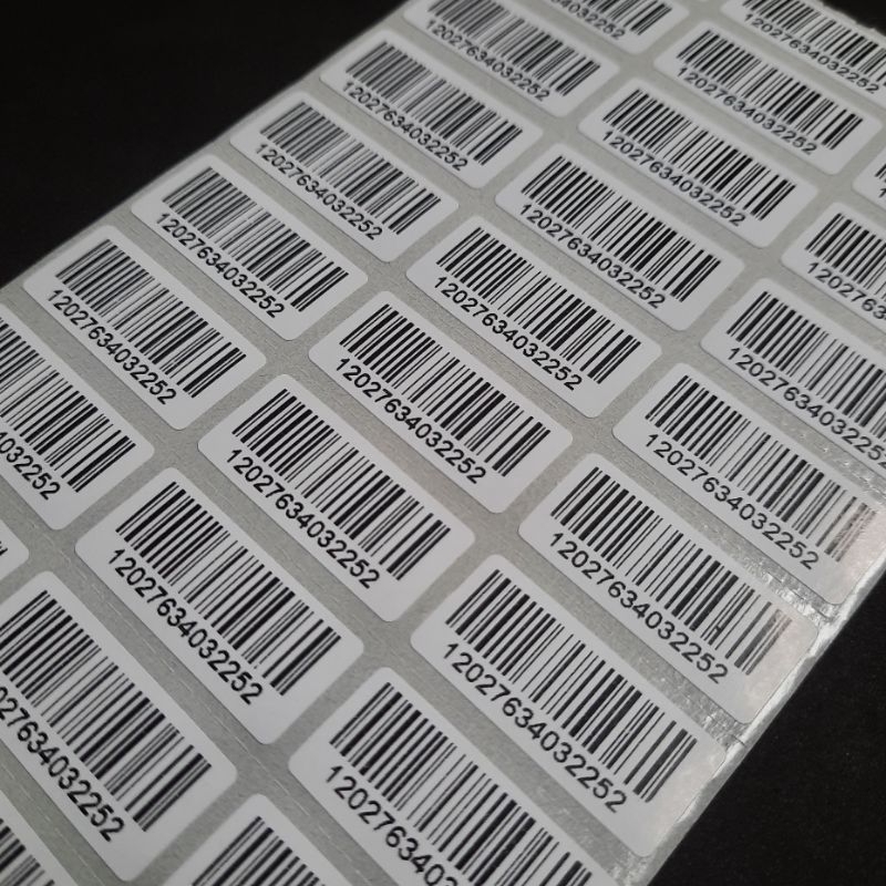 Jual Cetak Label Sticker Barcode Semicoat 33x15 Mm Shopee Indonesia