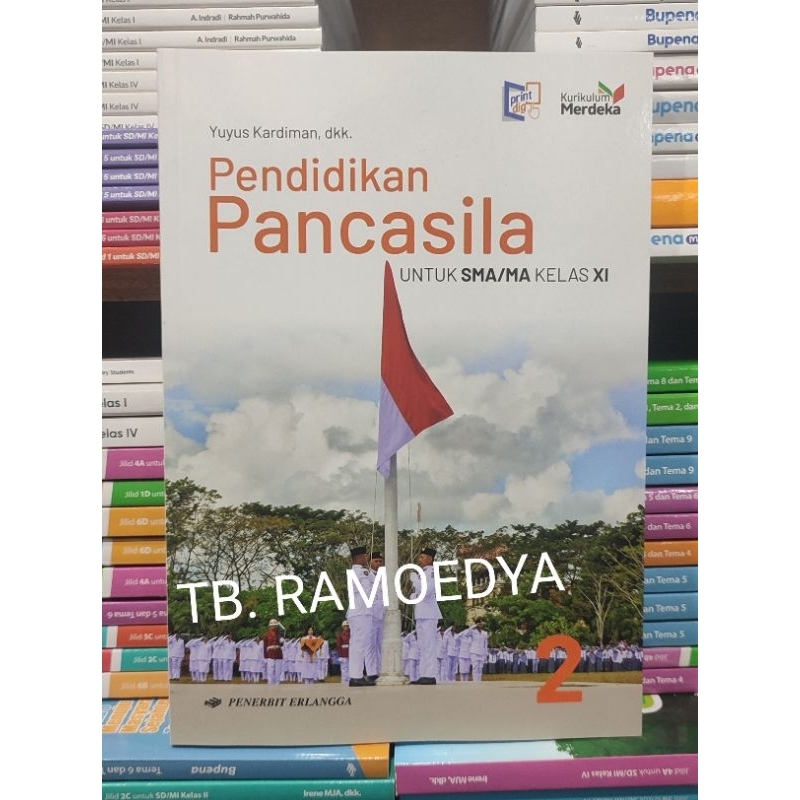 Jual Buku Pendidikan Pancasila SMA MA Kelas XI Kurikulum Merdeka