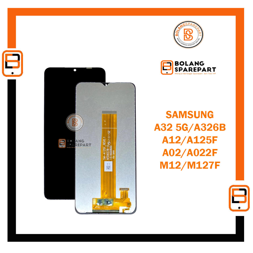 Jual LCD SAMSUNG A12 A125F A02 A022F A32 5G A326B M12 M127F