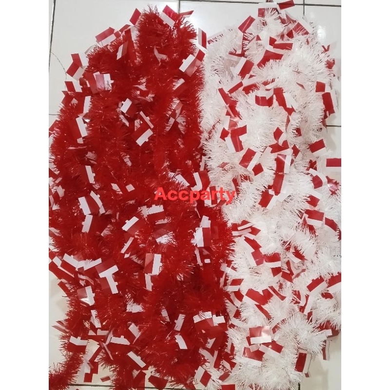 Jual Slinger Merah Putih Bendera Slinger Merah Putih Plastik Shopee