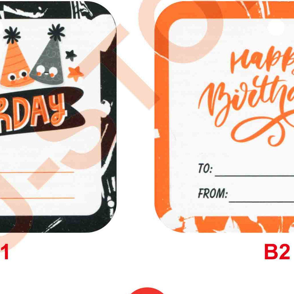 Jual Hang Tag Ulang Tahun Happy Birthday Ucapan Thank You Shopee