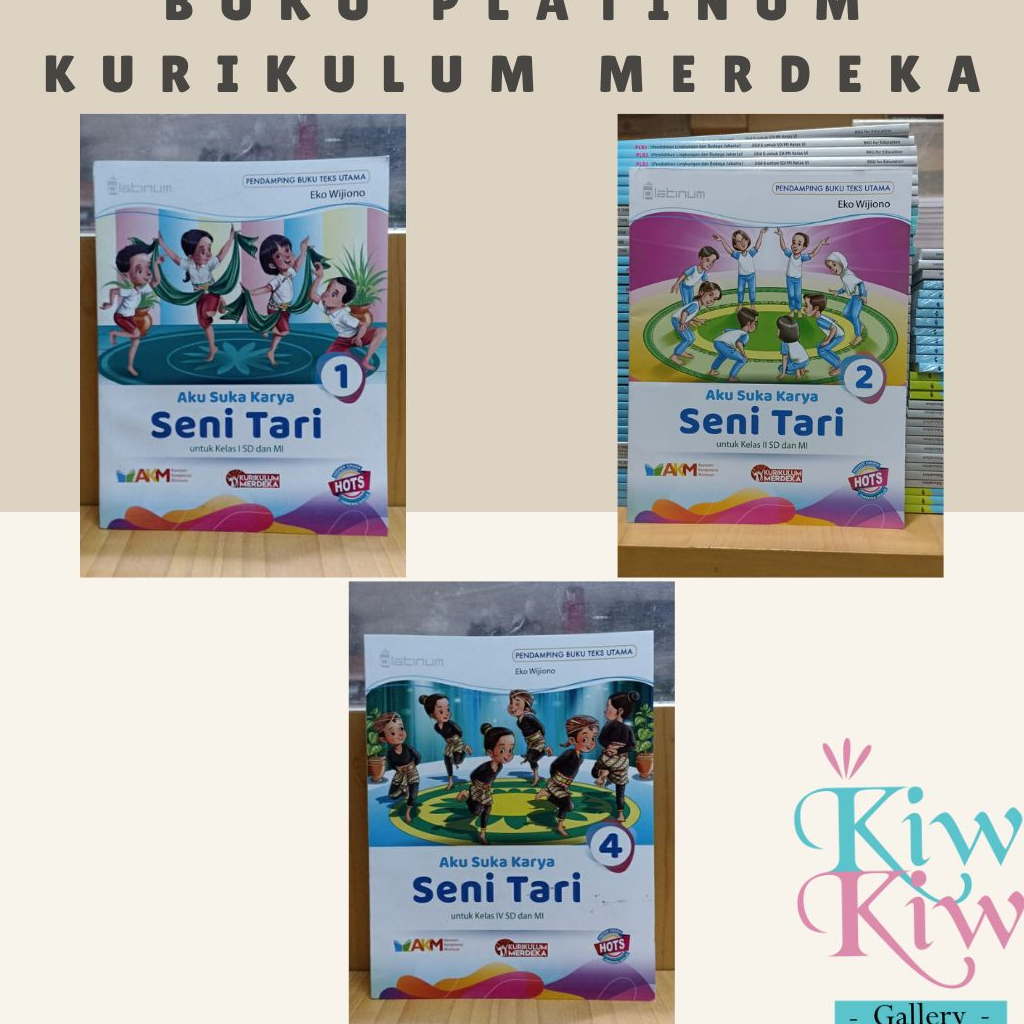 Jual Buku Seni Tari Kelas 1 2 3 4 5 6 SD MI Kurikulum Merdeka