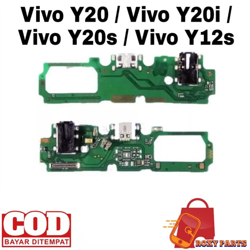 Jual Board Charger Papan Cas Konektor Hensfree PCB Hp Vivo Y20 2020