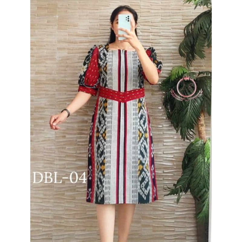 Jual Dress Tenun Ikat Jepara Blanket Etnik Khas Motif Toraja Lombok