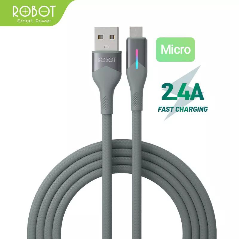 Jual Kabel Data Robot Micro Usb Rfm A Cm Braided Premium Cable