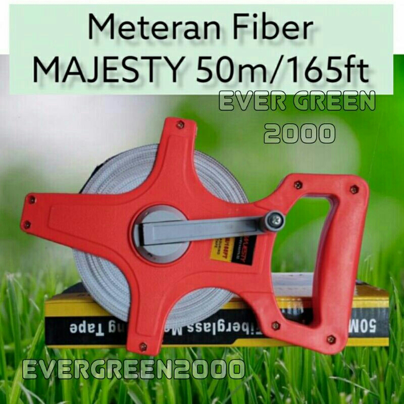 Jual Meteran Tanah Panjang 30 50 100 Meter Model Tancap Majesty ABS